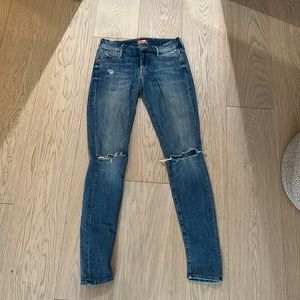Mother Denim low rise jeans